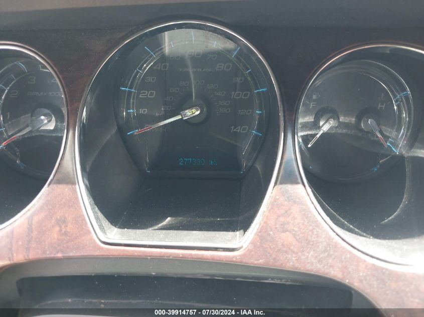 2010 Ford Taurus Sel VIN: 1FAHP2EW5AG107809 Lot: 39914757