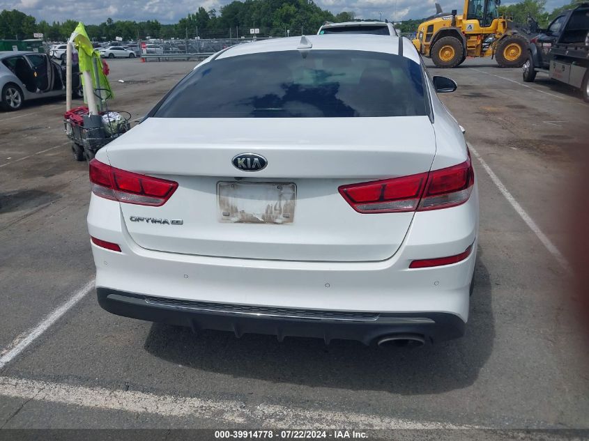 2020 Kia Optima Lx VIN: 5XXGT4L3XLG411122 Lot: 39914778