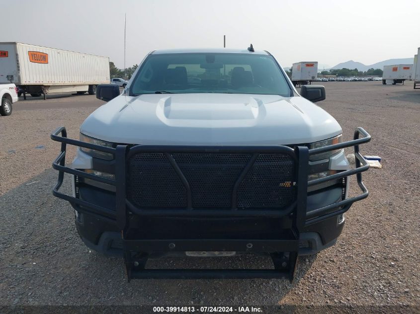 2021 Chevrolet Silverado 1500 4Wd Double Cab Standard Bed Wt VIN: 1GCRYAEF1MZ323560 Lot: 39914813