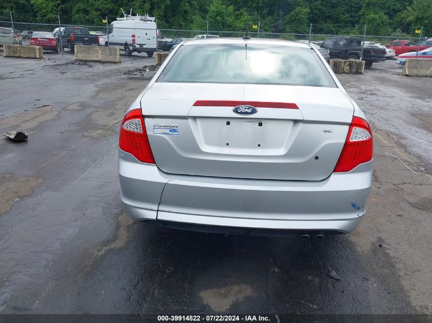 2012 Ford Fusion Se VIN: 3FAHP0HA5CR131706 Lot: 39914822