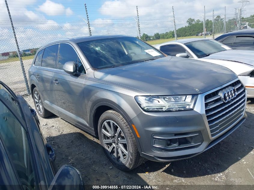 2017 Audi Q7 3.0T Premium VIN: WA1LAAF77HD024914 Lot: 39914855