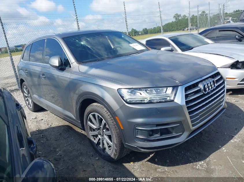 2017 Audi Q7 3.0T Premium VIN: WA1LAAF77HD024914 Lot: 39914855