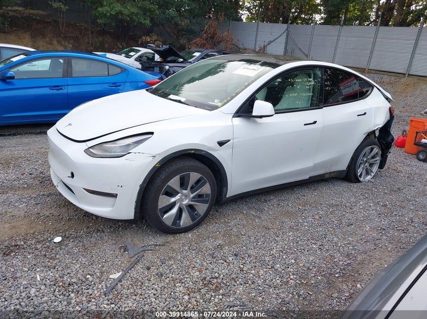 VIN 7SAYGDEE3PF616896 2023 TESLA MODEL Y AWD/LONG RANGE DUAL MOTOR ALL-WHEEL DRIVE