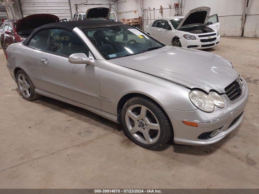 2005 Mercedes-Benz Clk 500 VIN: WDBTK75J75F160171 Lot: 39914870