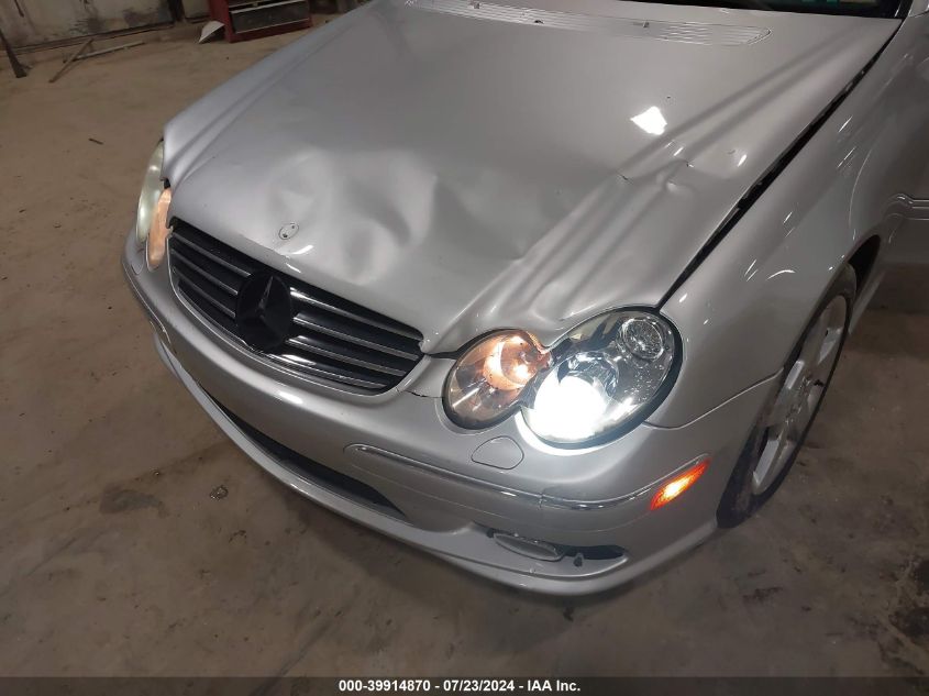 2005 Mercedes-Benz Clk 500 VIN: WDBTK75J75F160171 Lot: 39914870