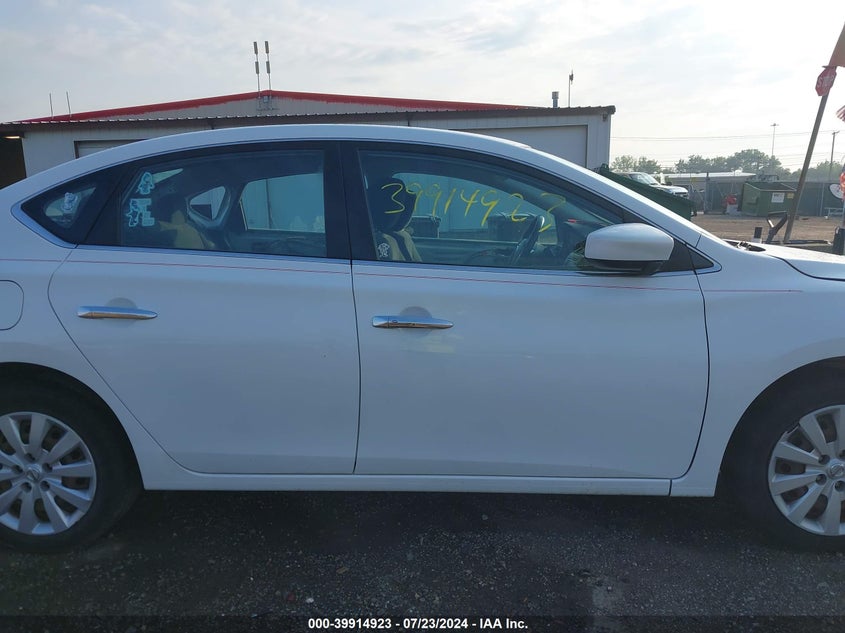 2014 Nissan Sentra Sv VIN: 3N1AB7AP3EY262159 Lot: 39914923