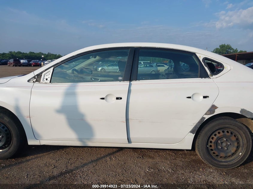 2014 Nissan Sentra Sv VIN: 3N1AB7AP3EY262159 Lot: 39914923