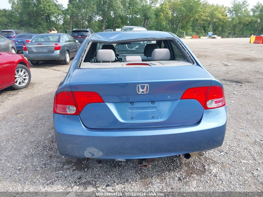 2007 Honda Civic Lx VIN: 1HGFA16547L131751 Lot: 39914929