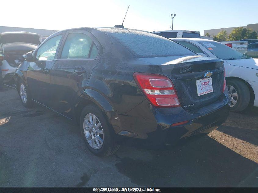 2017 CHEVROLET SONIC LT AUTO - 1G1JD5SH3H4167264