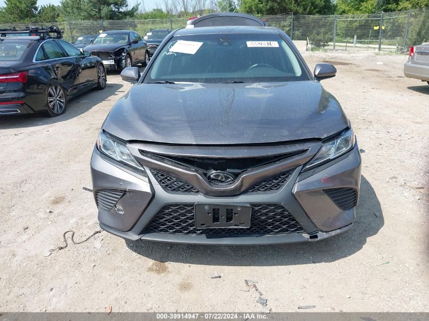 2018 Toyota Camry Se VIN: 4T1B11HK7JU042124 Lot: 39914947