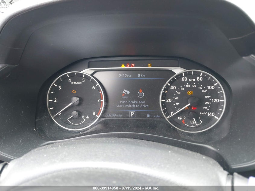 1N4BL4BV7KC209422 2019 Nissan Altima 2.5 S