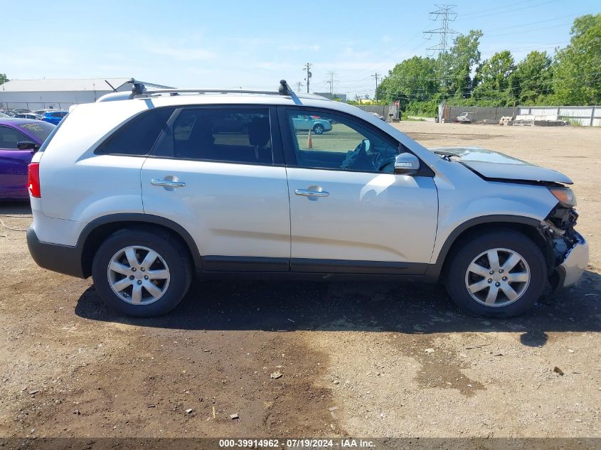 2013 Kia Sorento Lx VIN: 5XYKT4A60DG324401 Lot: 39914962