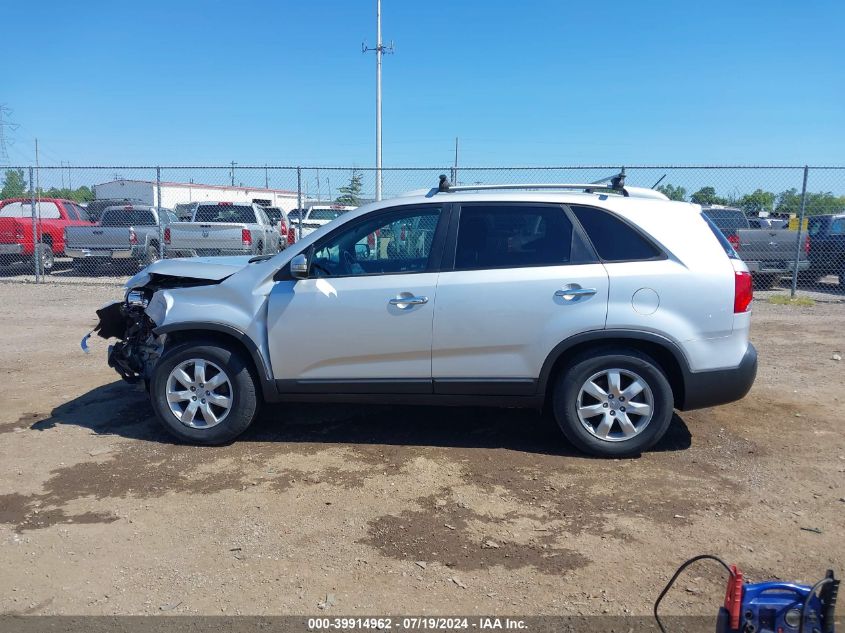 2013 Kia Sorento Lx VIN: 5XYKT4A60DG324401 Lot: 39914962