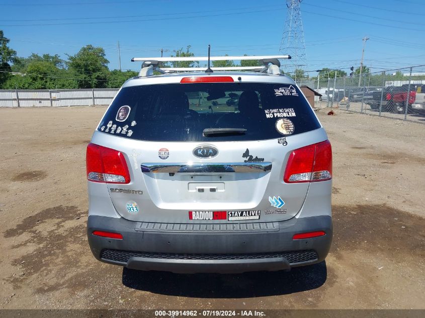 2013 Kia Sorento Lx VIN: 5XYKT4A60DG324401 Lot: 39914962