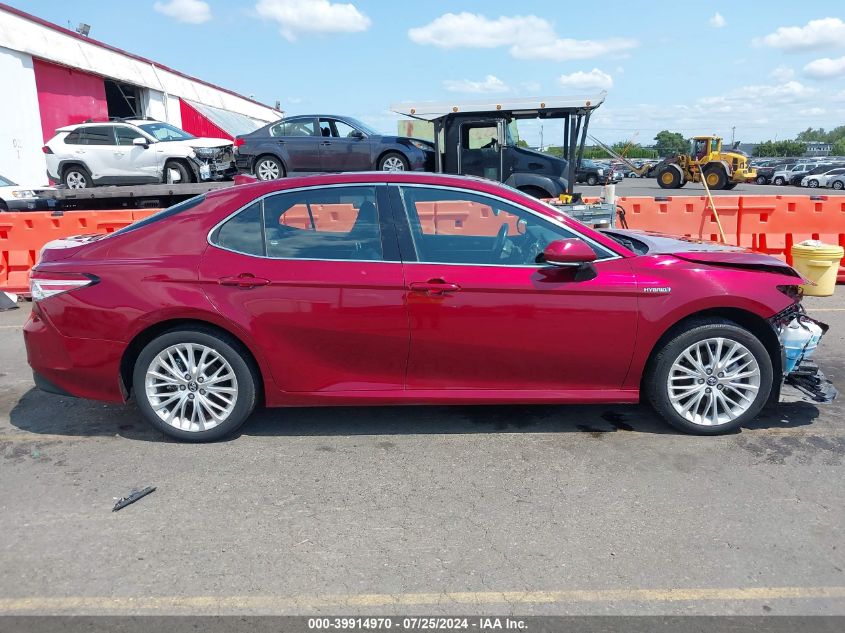 2019 Toyota Camry Hybrid Xle VIN: 4T1B21HK6KU513646 Lot: 39914970