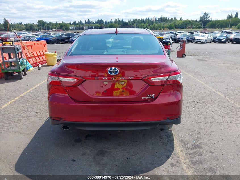 2019 Toyota Camry Hybrid Xle VIN: 4T1B21HK6KU513646 Lot: 39914970