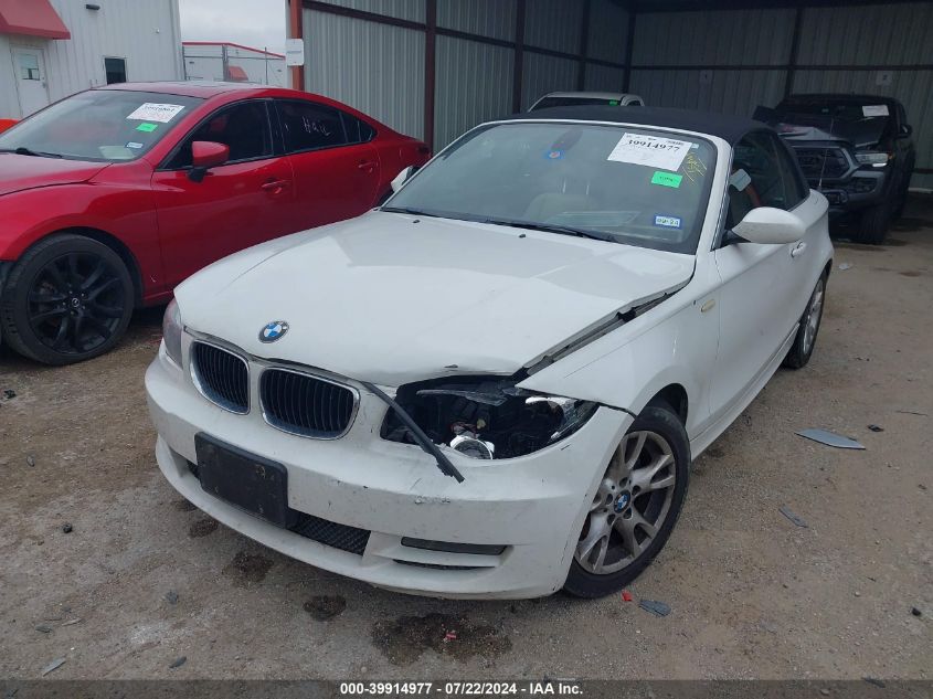 2009 BMW 128I VIN: WBAUL73519VJ76982 Lot: 39914977