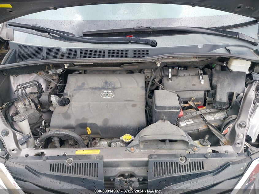 2012 Toyota Sienna Le V6 8 Passenger VIN: 5TDKK3DC3CS272374 Lot: 39914987