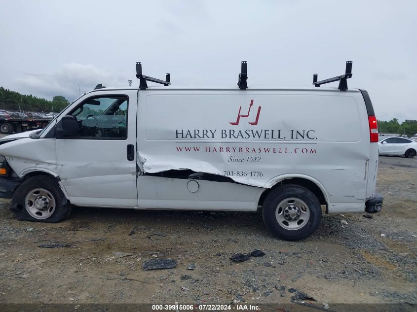 2021 Chevrolet Express Cargo Rwd 2500 Regular Wheelbase Wt VIN: 1GCWGAFP2M1198287 Lot: 39915006