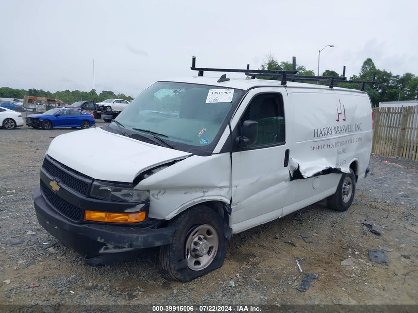 2021 CHEVROLET EXPRESS CARGO 4.3L V-6 DI, VVT, 27(VIN: 1GCWGAFP2M1198287