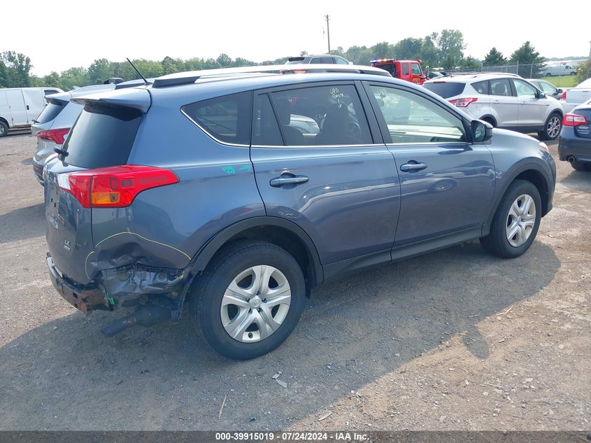 2013 TOYOTA RAV4 LE - JTMBFREV9D5028906