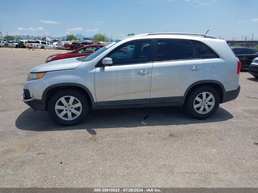 2012 Kia Sorento Lx V6 VIN: 5XYKT3A26CG246275 Lot: 39915023