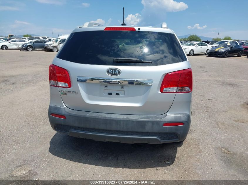 2012 Kia Sorento Lx V6 VIN: 5XYKT3A26CG246275 Lot: 39915023