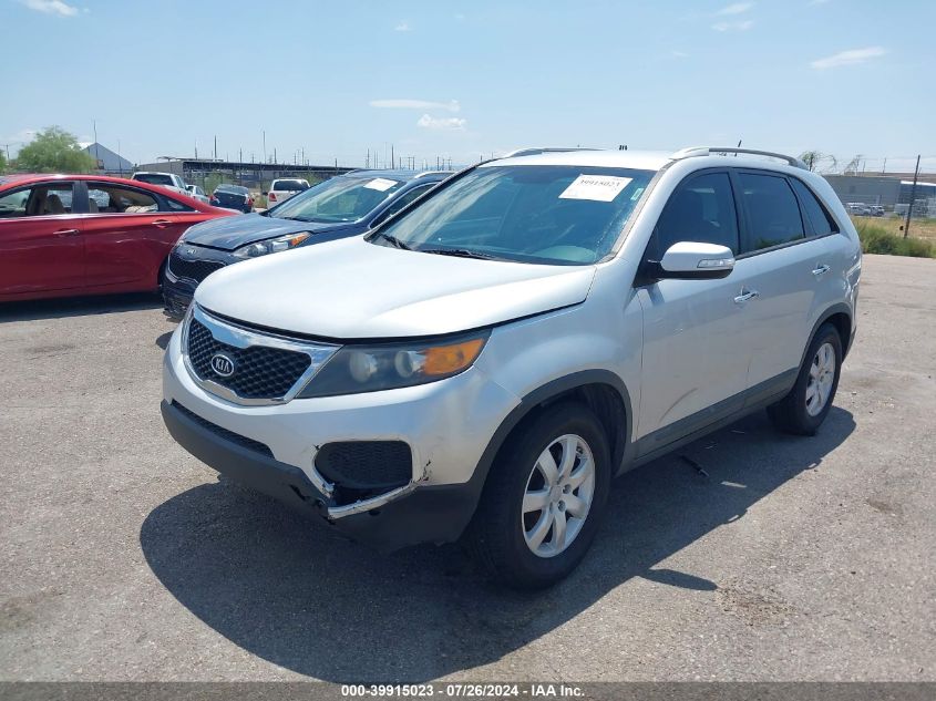 2012 Kia Sorento Lx V6 VIN: 5XYKT3A26CG246275 Lot: 39915023