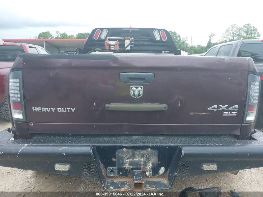 2005 Dodge Ram 3500 Slt/Laramie VIN: 3D7MS48C05G792614 Lot: 39915046