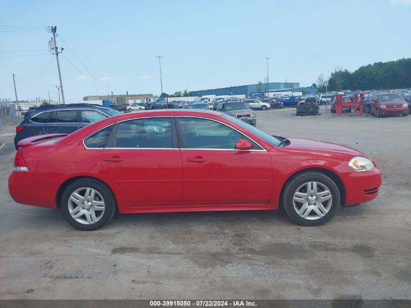 2012 Chevrolet Impala Lt VIN: 2G1WB5E31C1131167 Lot: 39915050