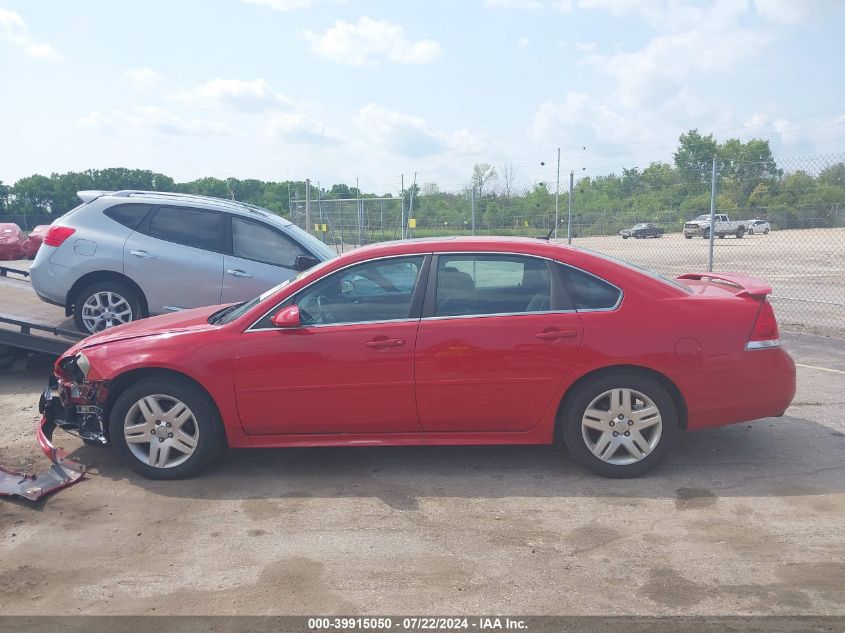 2012 Chevrolet Impala Lt VIN: 2G1WB5E31C1131167 Lot: 39915050
