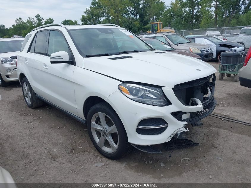 VIN 4JGDA5HBXJB202881 2018 MERCEDES-BENZ GLE 350 4MATIC