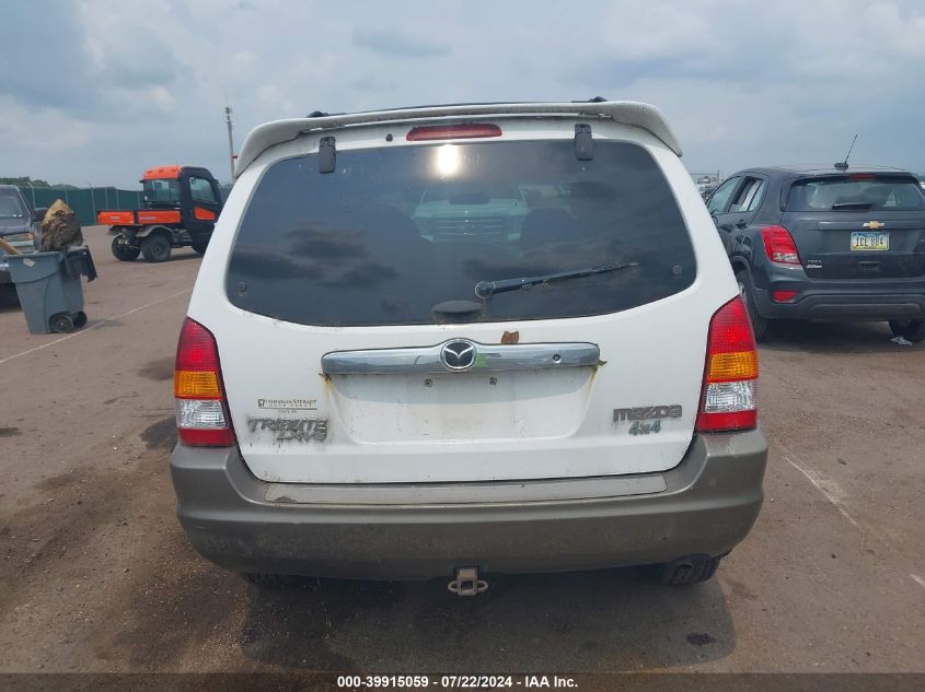 2002 Mazda Tribute Es V6/Lx V6 VIN: 4F2YU08102KM48217 Lot: 39915059