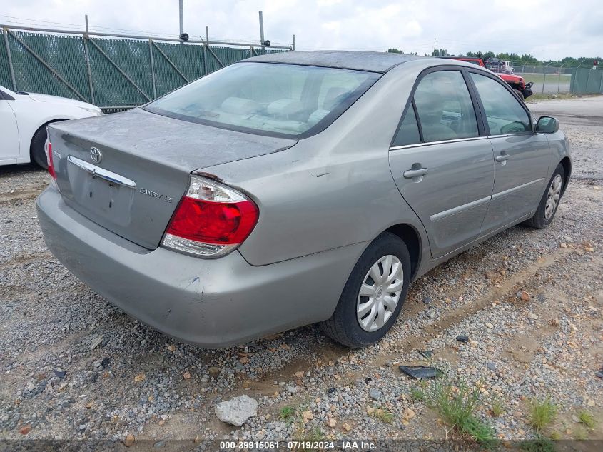 4T1BE32K85U640012 | 2005 TOYOTA CAMRY