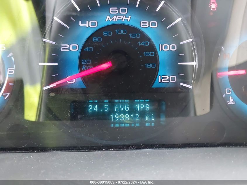 2010 Ford Fusion Se VIN: 3FAHP0HA8AR410600 Lot: 39915089