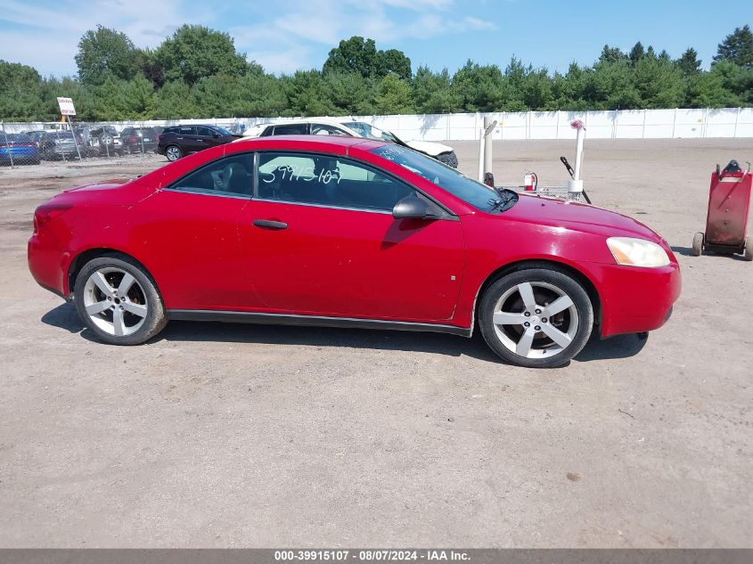 2007 Pontiac G6 Gt VIN: 1G2ZH36N474106513 Lot: 39915107