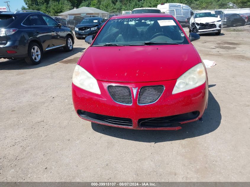 2007 Pontiac G6 Gt VIN: 1G2ZH36N474106513 Lot: 39915107