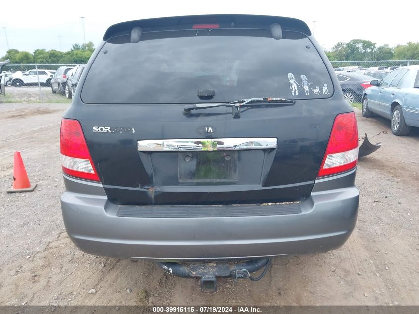 2004 Kia Sorento Ex/Lx VIN: KNDJC733645295222 Lot: 39915115