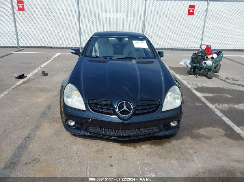 2007 Mercedes-Benz Slk 280 VIN: WDBWK54F67F160695 Lot: 39915117