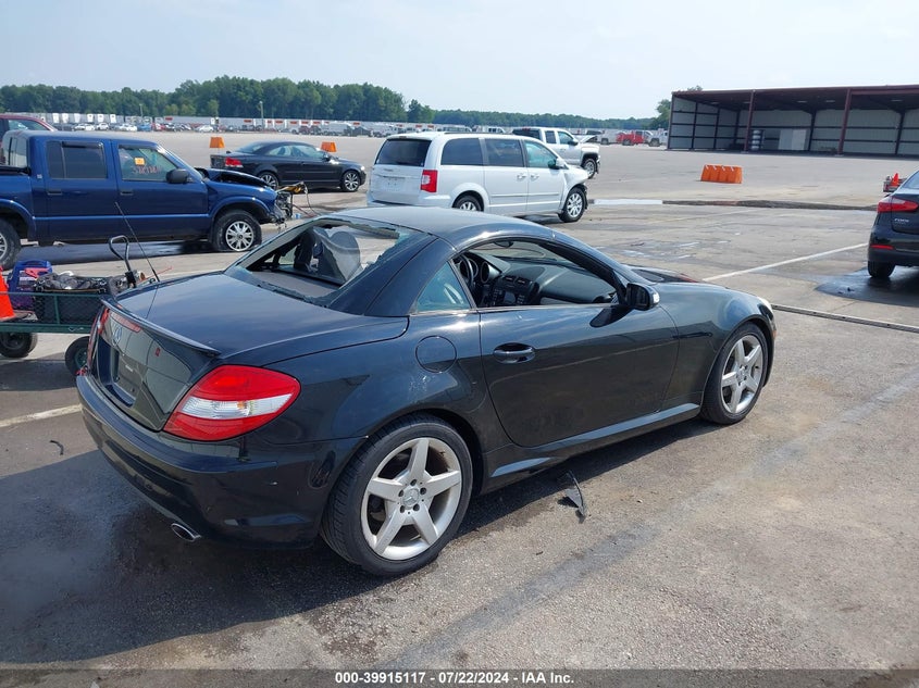 2007 Mercedes-Benz Slk 280 VIN: WDBWK54F67F160695 Lot: 39915117