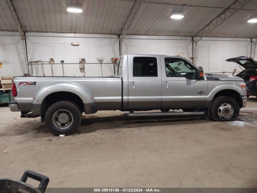 2014 Ford F-350 Lariat VIN: 1FT8W3DT7EEA89955 Lot: 39915156