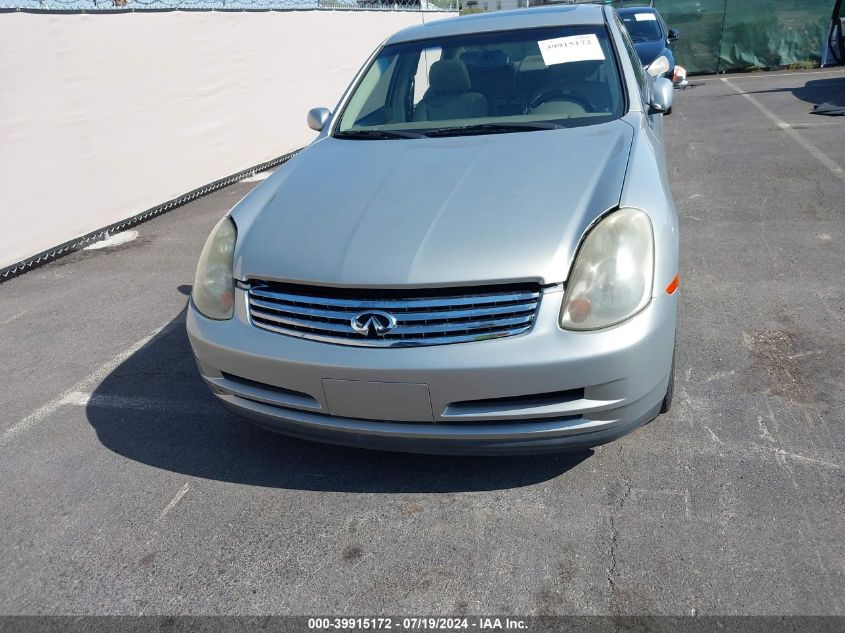 2004 Infiniti G35 VIN: JNKCV51E54M619194 Lot: 39915172