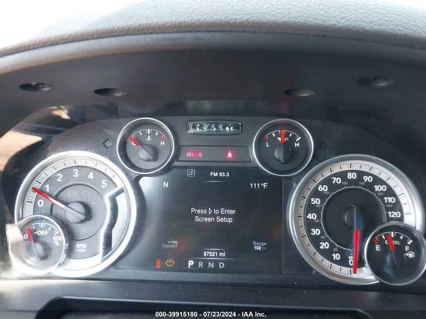 2016 RAM 2500 BIG HORN - 3C6UR5ML1GG101991