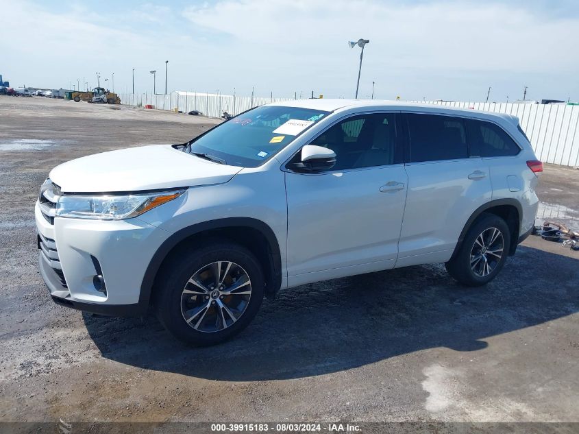 2018 Toyota Highlander Le VIN: 5TDBZRFHXJS806958 Lot: 39915183