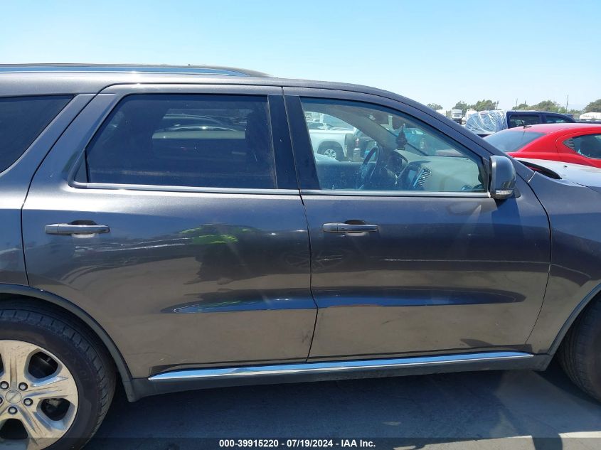 2015 Dodge Durango Limited VIN: 1C4RDHDG6FC167858 Lot: 39915220