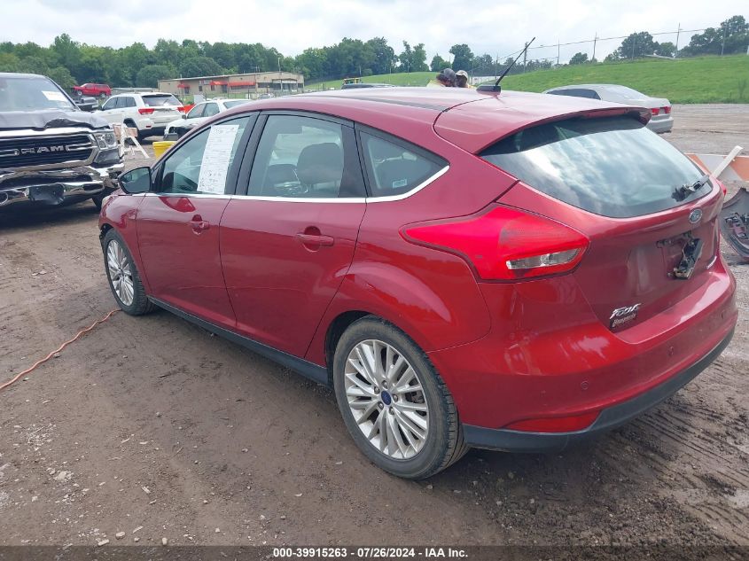 2017 FORD FOCUS TITANIUM - 1FADP3N23HL279761