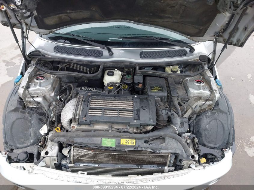 2006 Mini Cooper S VIN: WMWRE335X6TJ33497 Lot: 39915294