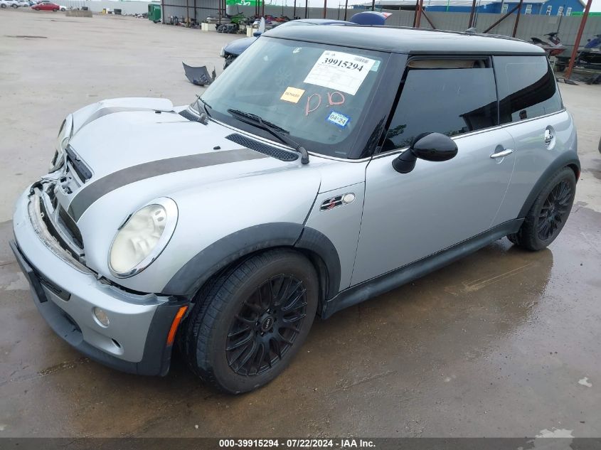2006 Mini Cooper S VIN: WMWRE335X6TJ33497 Lot: 39915294