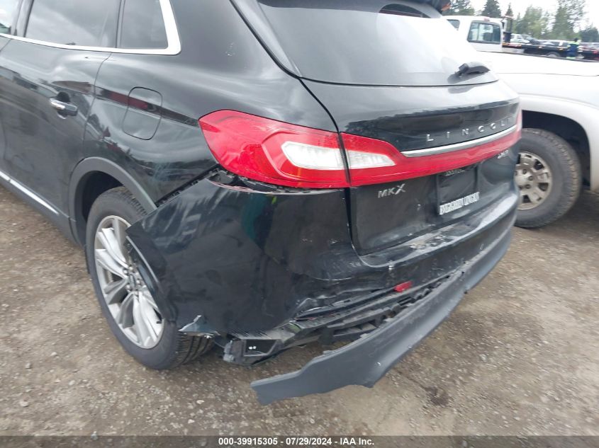 2016 Lincoln Mkx Reserve VIN: 2LMTJ8LP5GBL50265 Lot: 39915305