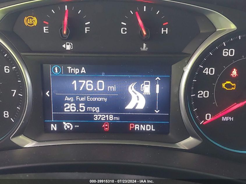 2020 Chevrolet Equinox Lt VIN: 2GNAXUEV1L6130707 Lot: 39915310